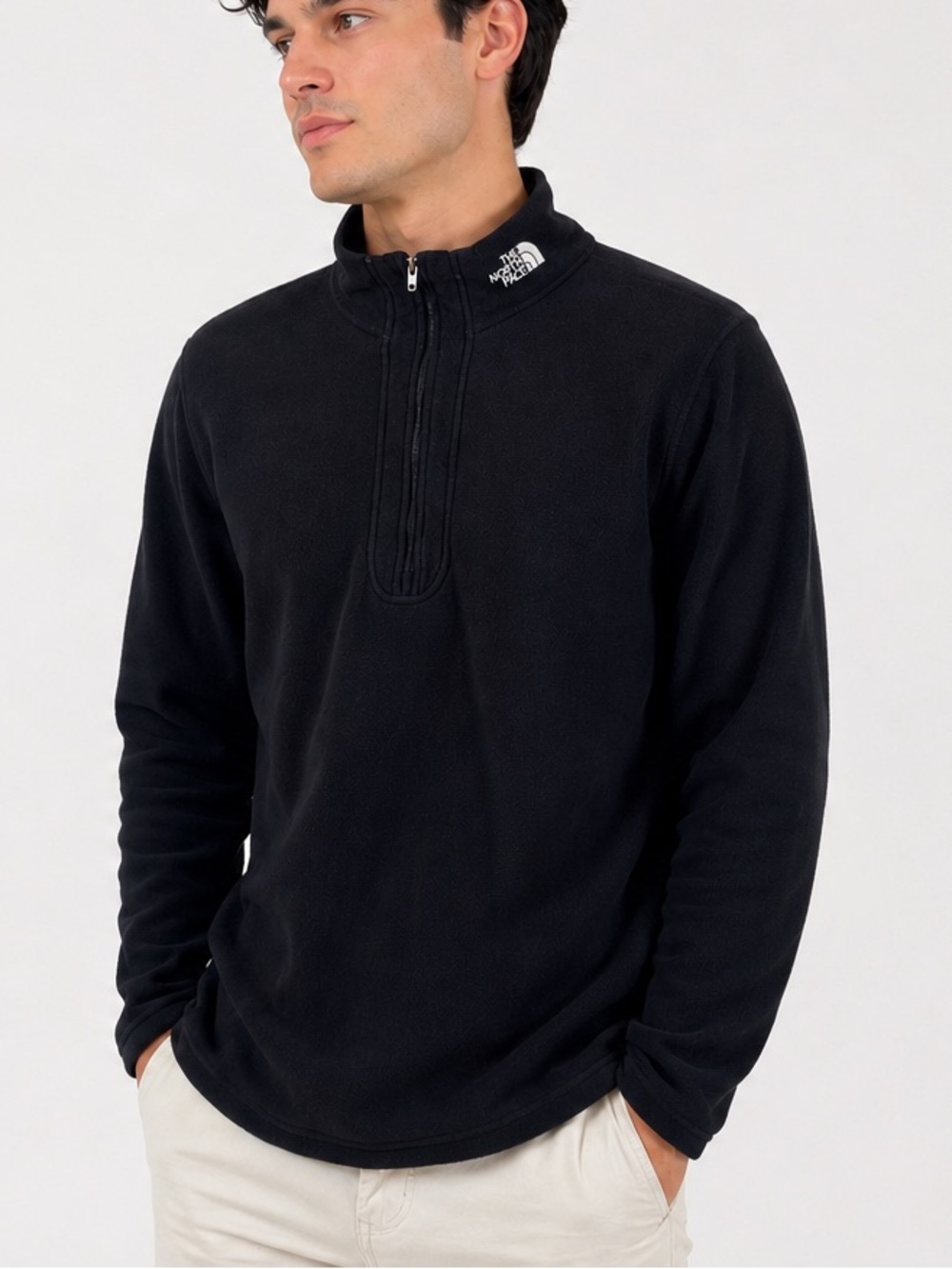 The North Face Black Fleece 1/4 Zip Pullover